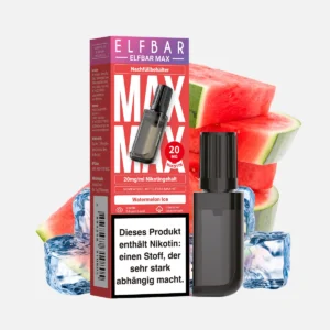 ELFBAR MAX Pods 20mg Nikotin - Watermelon Ice