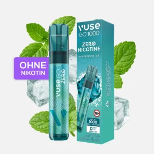 Vuse Go Zero (ohne Nikotin) - Peppermint Ice