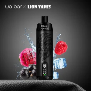 Yo Bar x Lion Vapes 0mg - Black Mamba