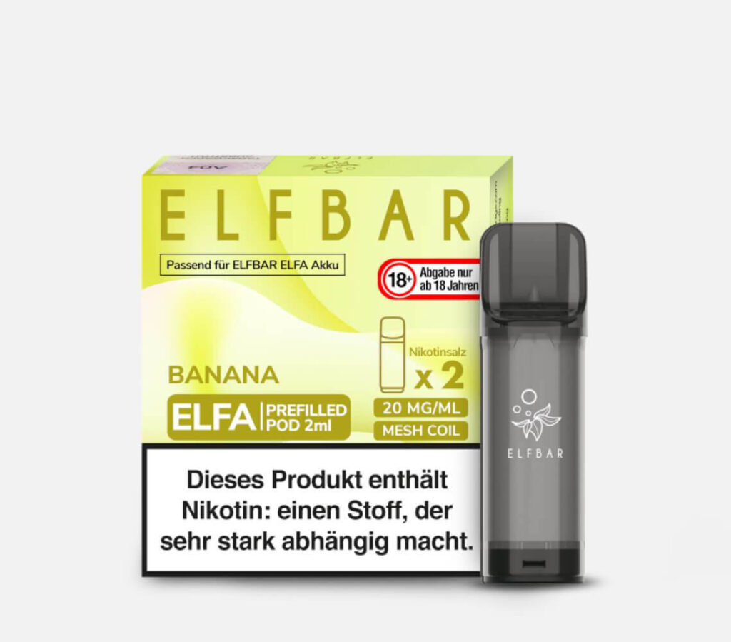 Elf Bar Elfa Banana Prefilled Ersatz Pod kaufen