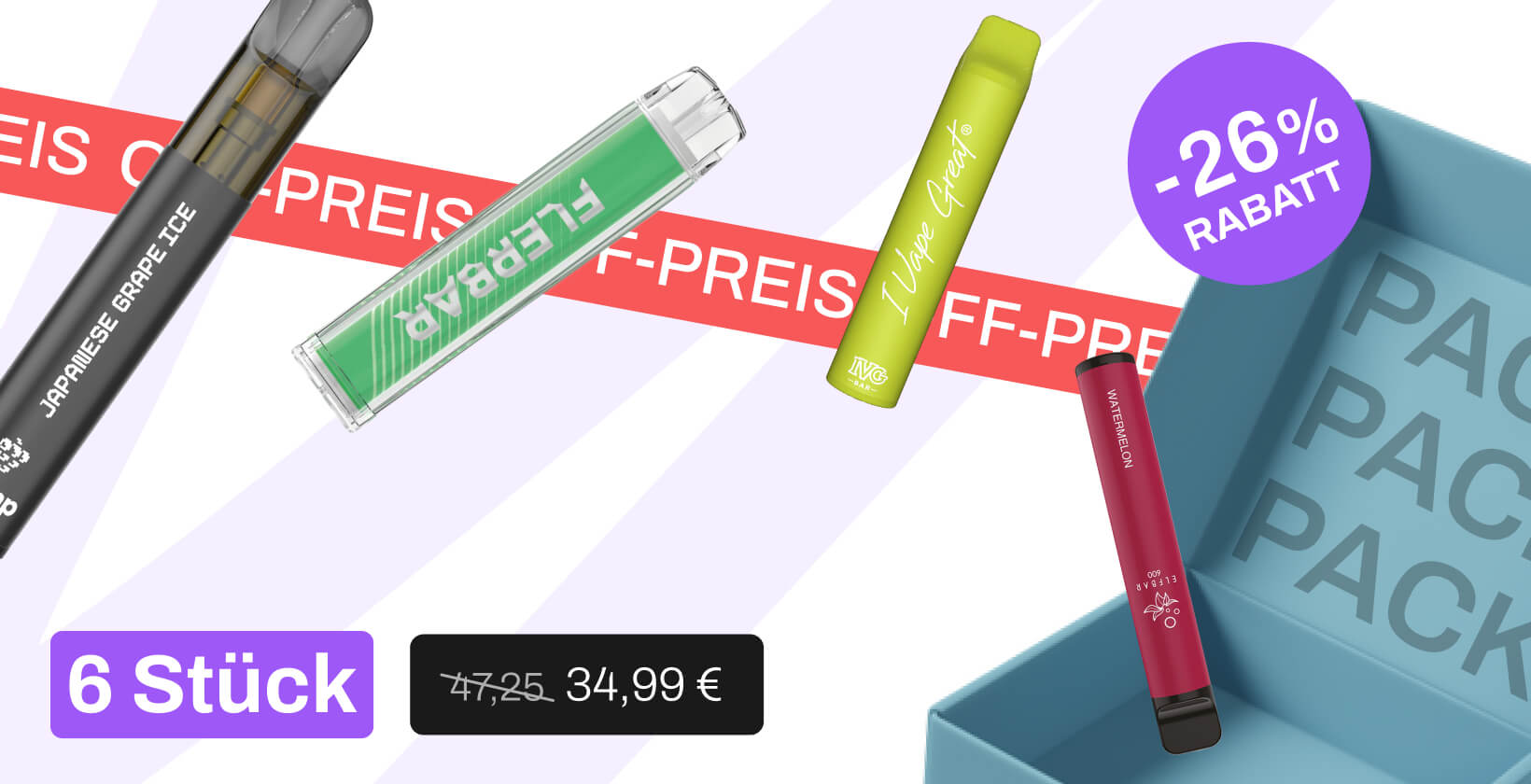Bestes Einweg Vape Bundle: Jetzt mit kostenloser Lieferung