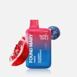 Vapes Bars Found Mary FM600 BLUEBERRY POMEGRANATE Einweg E-Zigarette kaufen