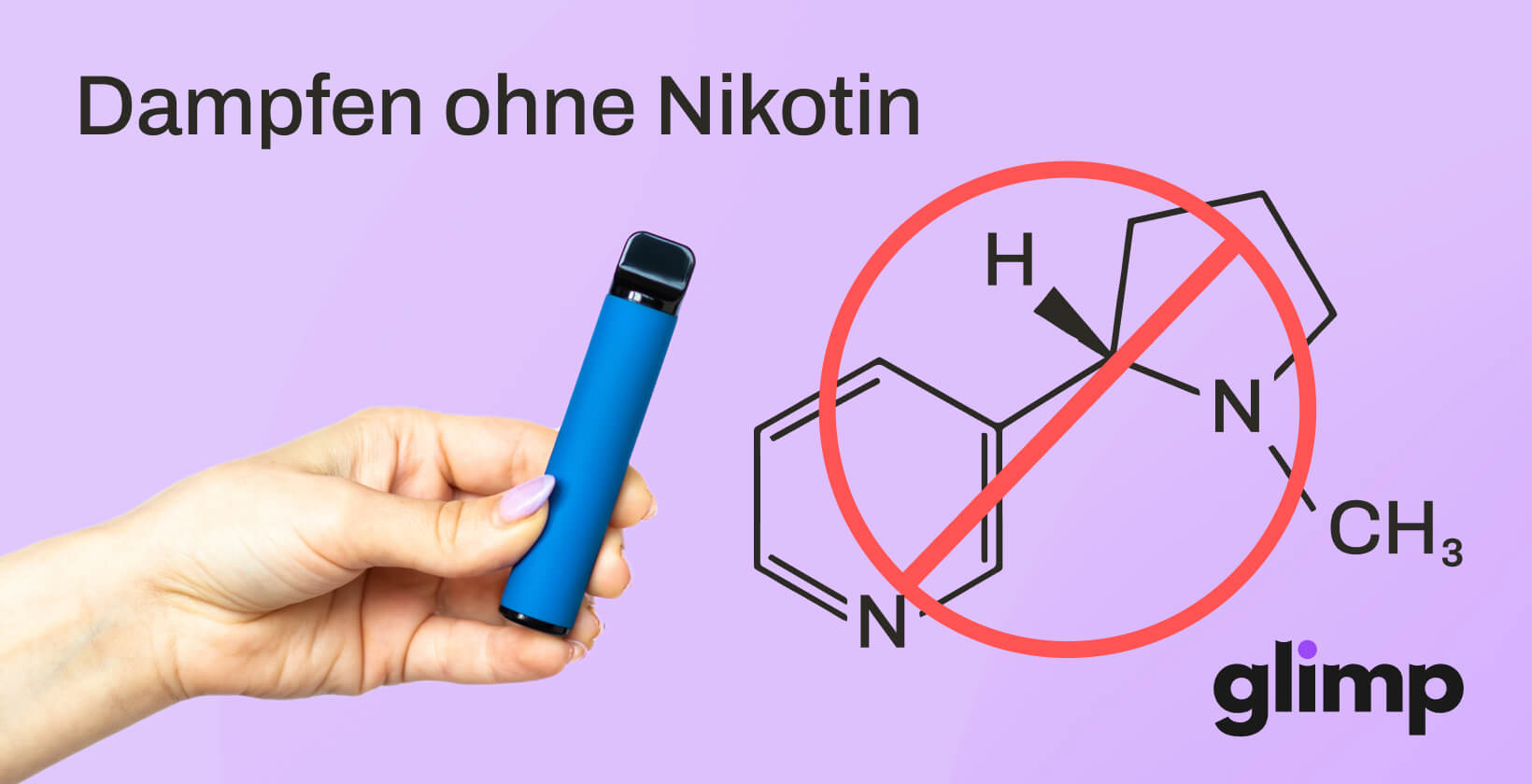 Dampfen ohne Nikotin