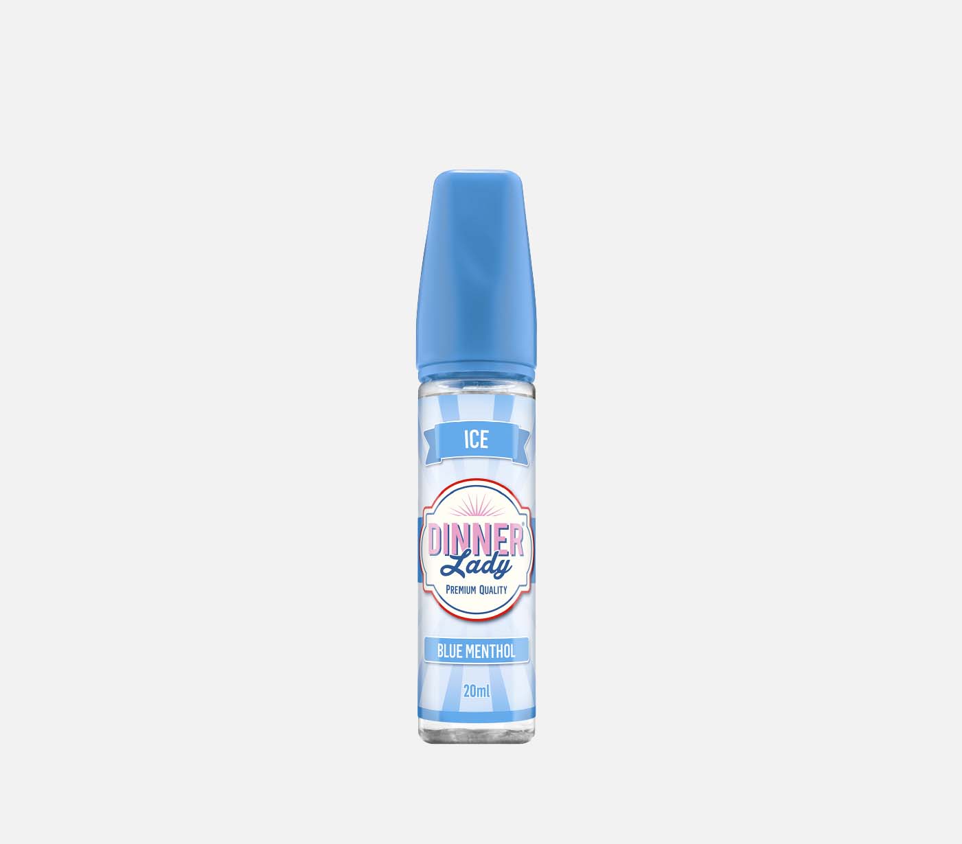 Dinner Lady Nikotinfrei Liquid BLUE MENTHOL Longfill Aroma 20ml kaufen