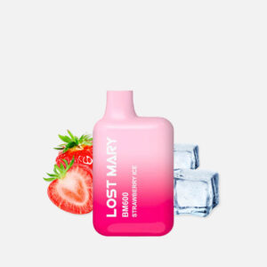 Elf Bar Lost Mary BM600 STRAWBERRY ICE Einweg e-Zigarette 20 mg/ml Nikotin 600 Züge