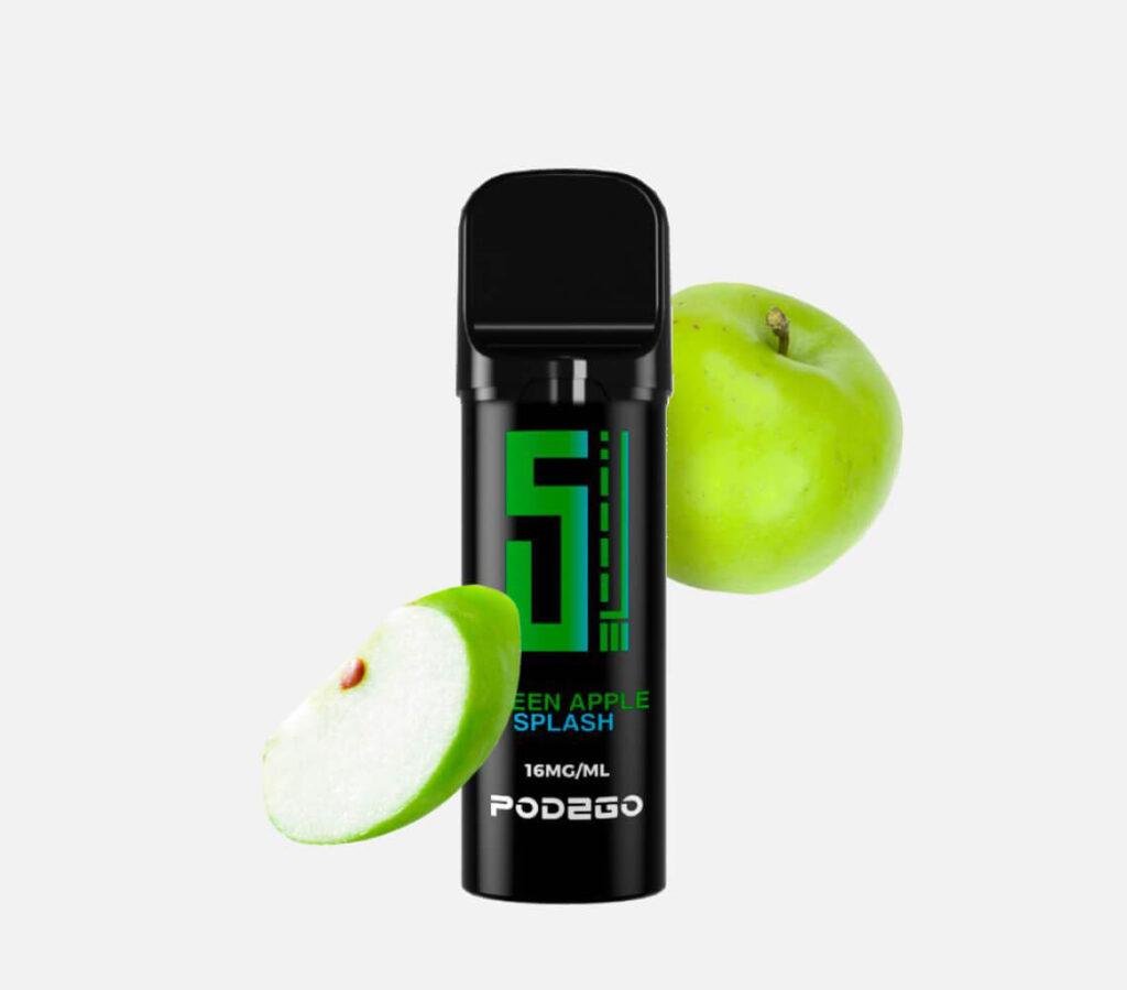 5EL POD2GO Pod Green Apple Splash 16 mg/ml Nikotin kaufen