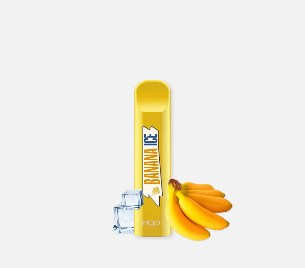 HQD Cuvie Banana Ice Einweg E-Shisha 18mg Nikotin kaufen