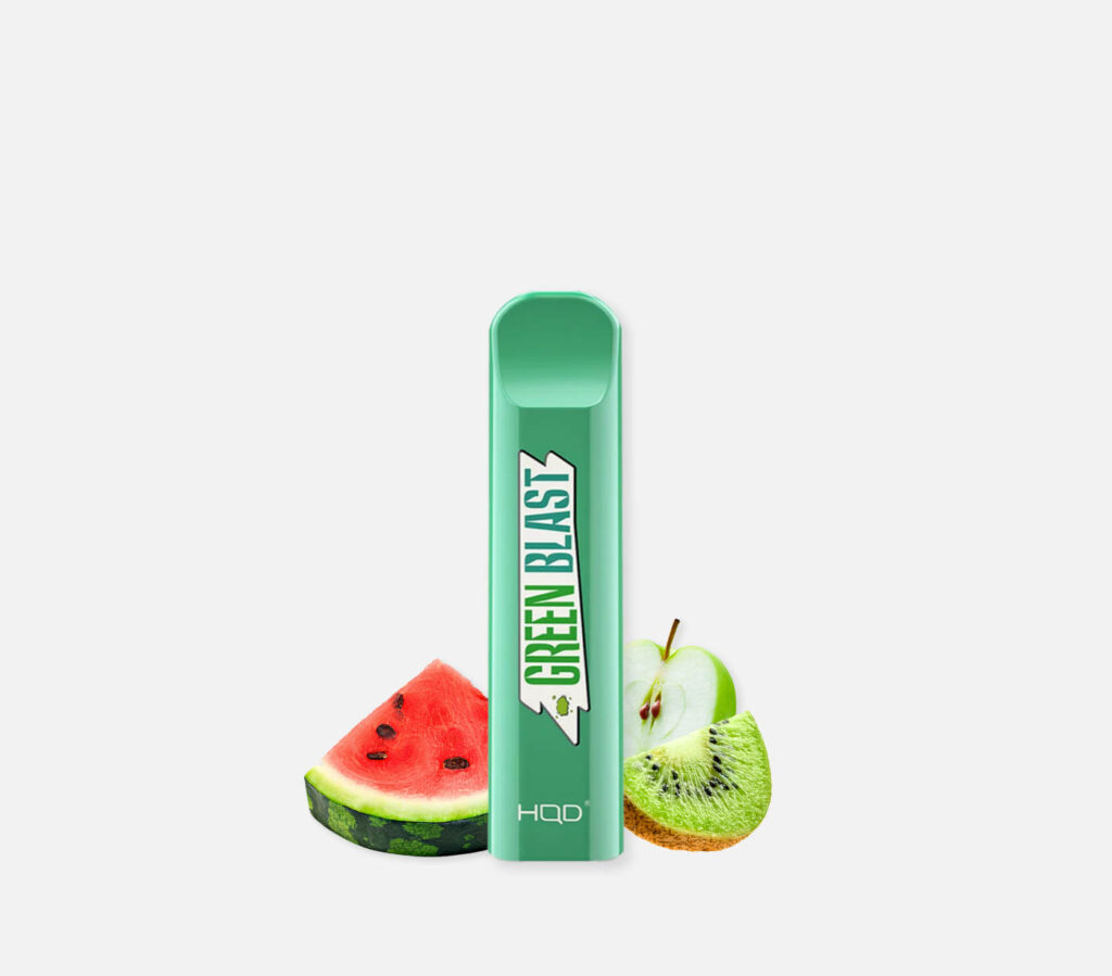 HQD Cuvie Green Blast Einweg E-Shisha 18mg Nikotin kaufen
