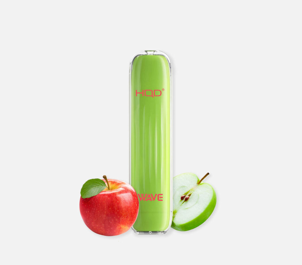 HQD Wave (Surv) Double Apple Einweg E-Shisha 18mg Nikotin kaufen