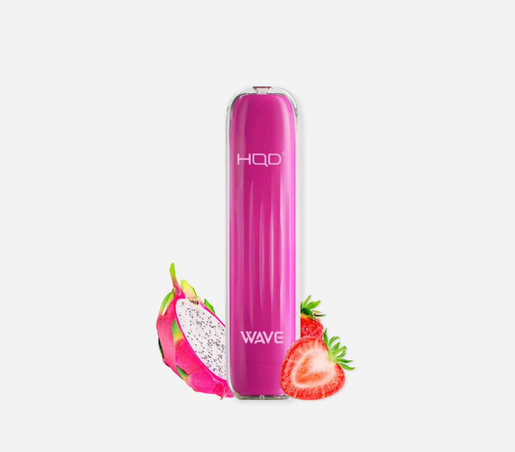 HQD Wave (Surv) Dragon Strawberry Einweg E-Shisha 18mg Nikotin kaufen