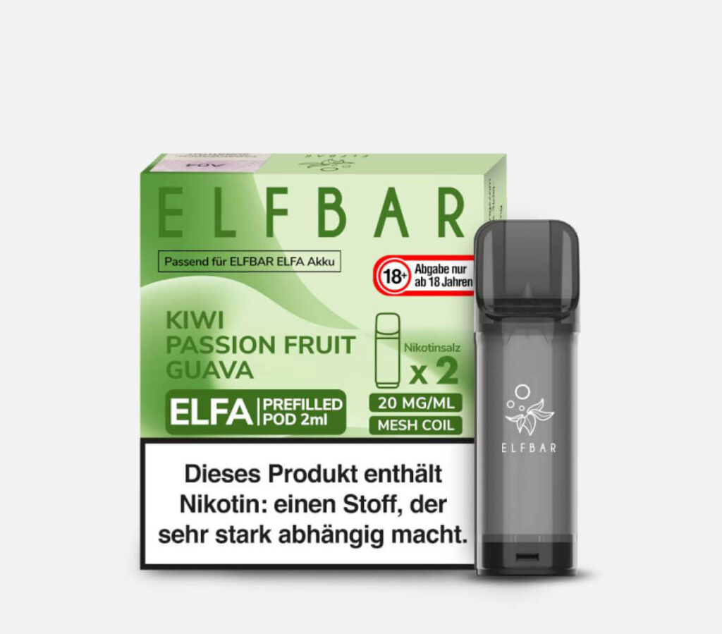 Elf Bar Elfa Kiwi Passion Fruit Prefilled Ersatz Pod kaufen