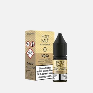 Pod Salt Fusion Nikotinsalz Liquid 20 mg/ml - Peanut Butter Banana Granola
