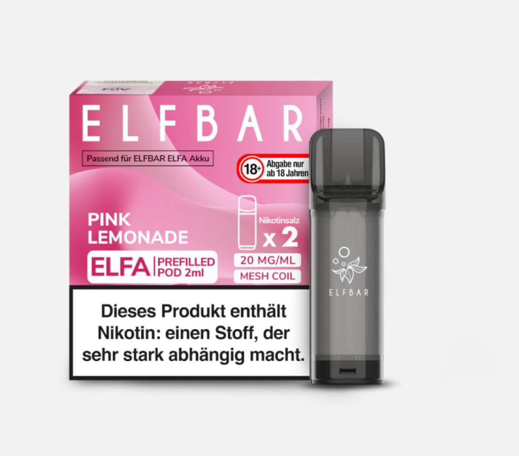 Elf Bar Elfa Pink Lemonade Prefilled Ersatz Pod kaufen