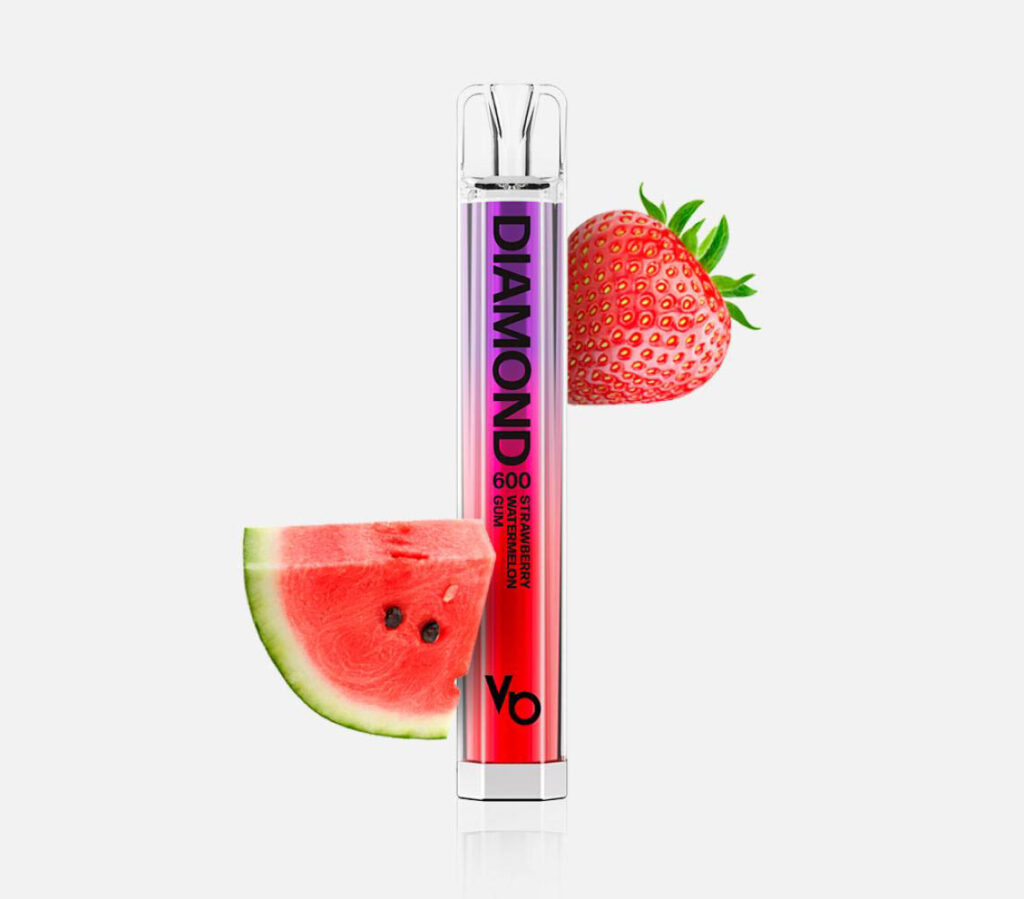 Vapes Bars Diamond 600 STRAWBERRY WATERMELON GUM kaufen
