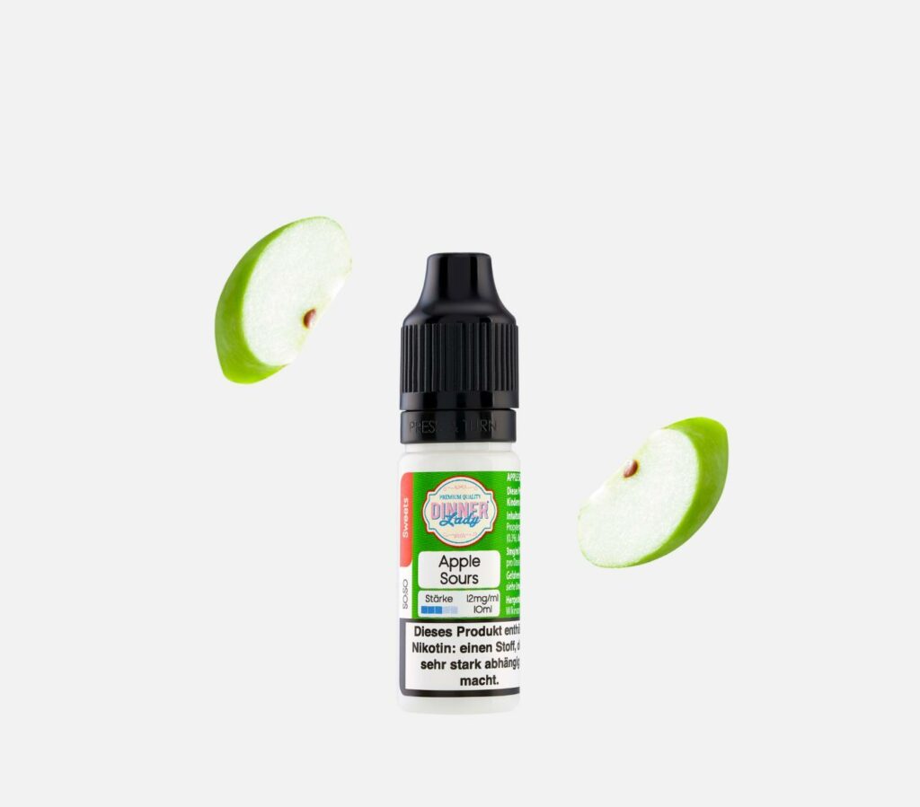Dinner Lady Nikotinsalz E-Liquid apple sours kaufen
