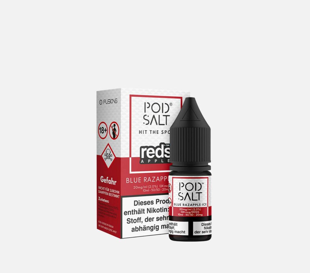 Pod Salt Fusion Nikotinsalz Liquid 20 mg/ml – Blue Razapple Ice kaufen