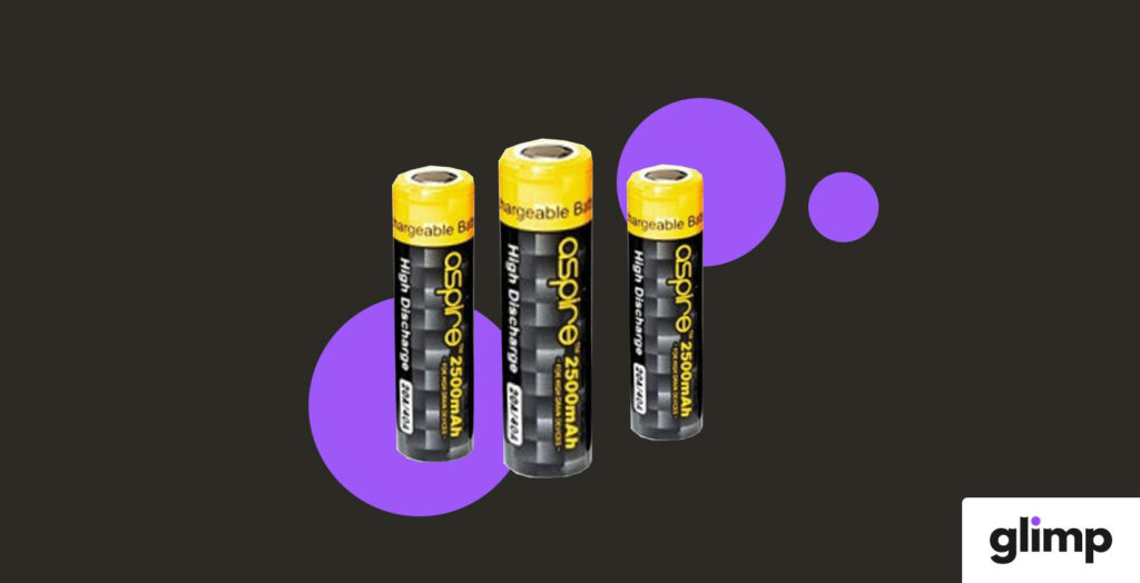 Batterien für E-Hookahs