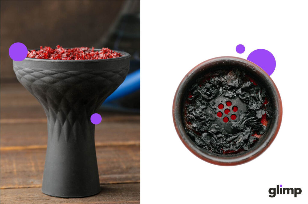 Tabakkopf aus Silikon