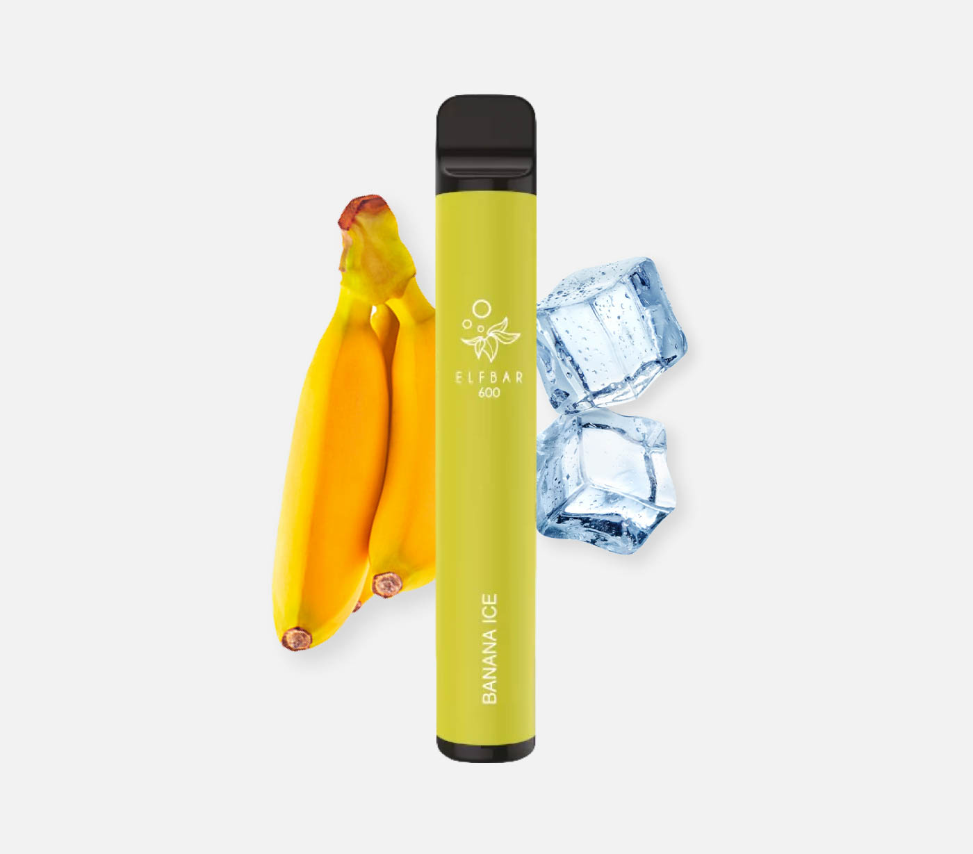 Elf Bar 600 Banana Ice E-Shisha 0 mg/ml Nikotin 600 Züge kaufen