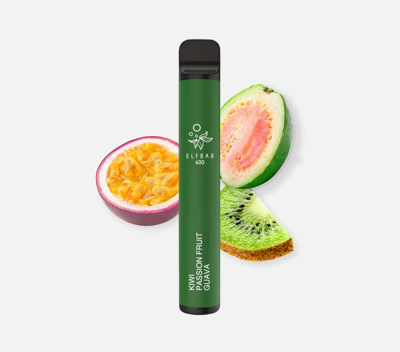 Elf Bar 600 Kiwi Passionfruit Guava E-Shisha 0 mg/ml Nikotin 600 Züge kaufen