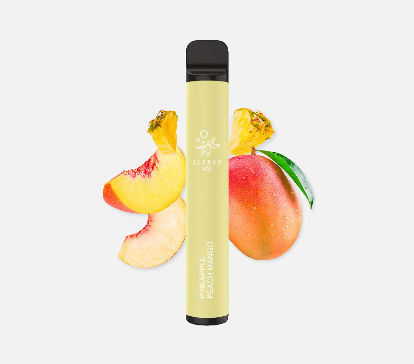 Elf Bar 600 Pineapple Peach Mango E-Shisha 0 mg/ml Nikotin 600 Züge kaufen