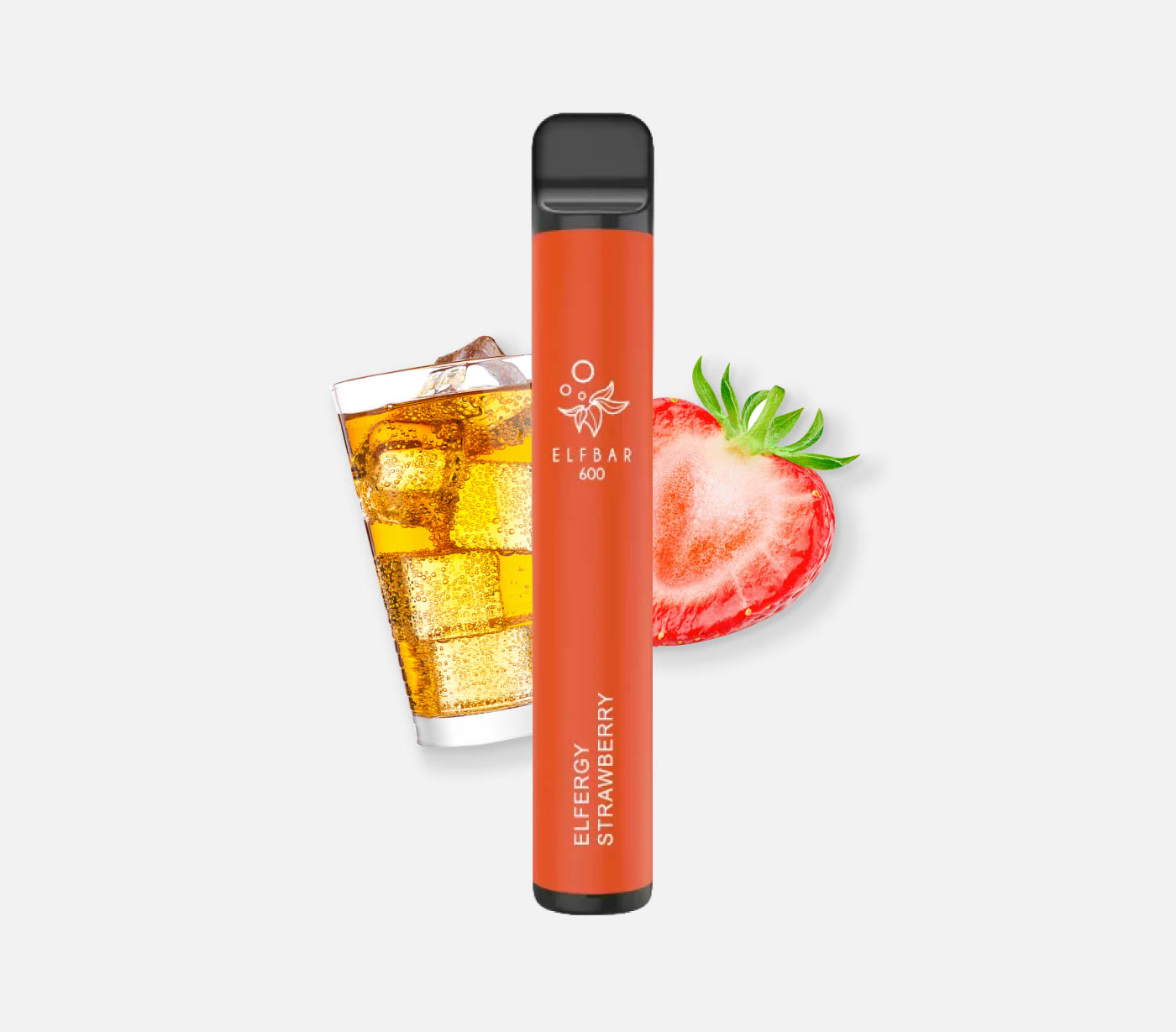 Elf Bar 600 Strawberry Energy E-Shisha 0 mg/ml Nikotin 600 Züge kaufen