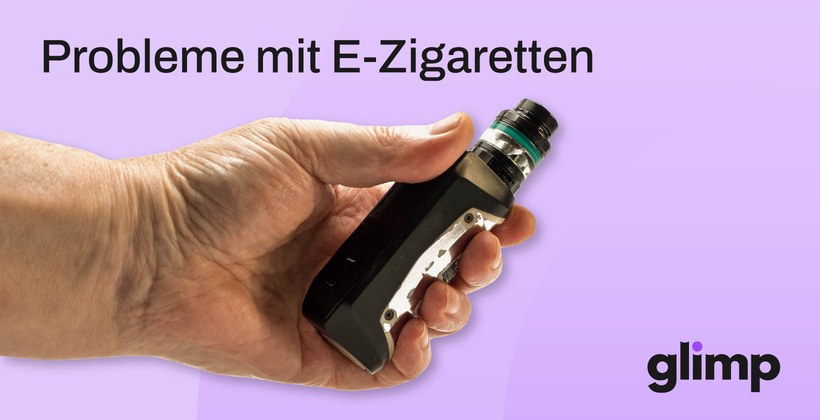 Probleme mit E-Zigaretten