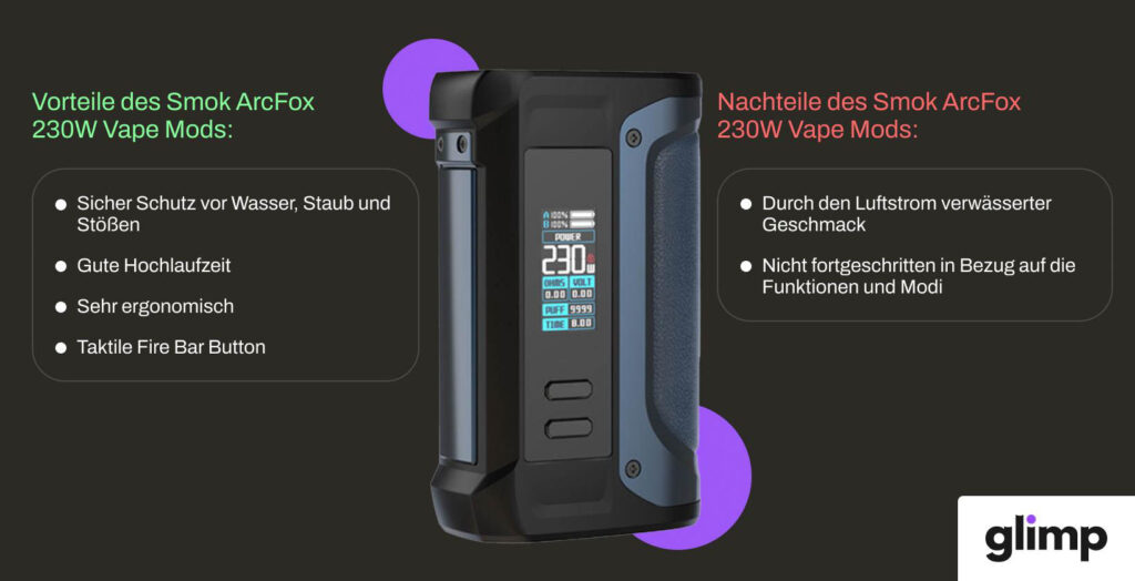 Smok ArcFox 230W Vape Mod