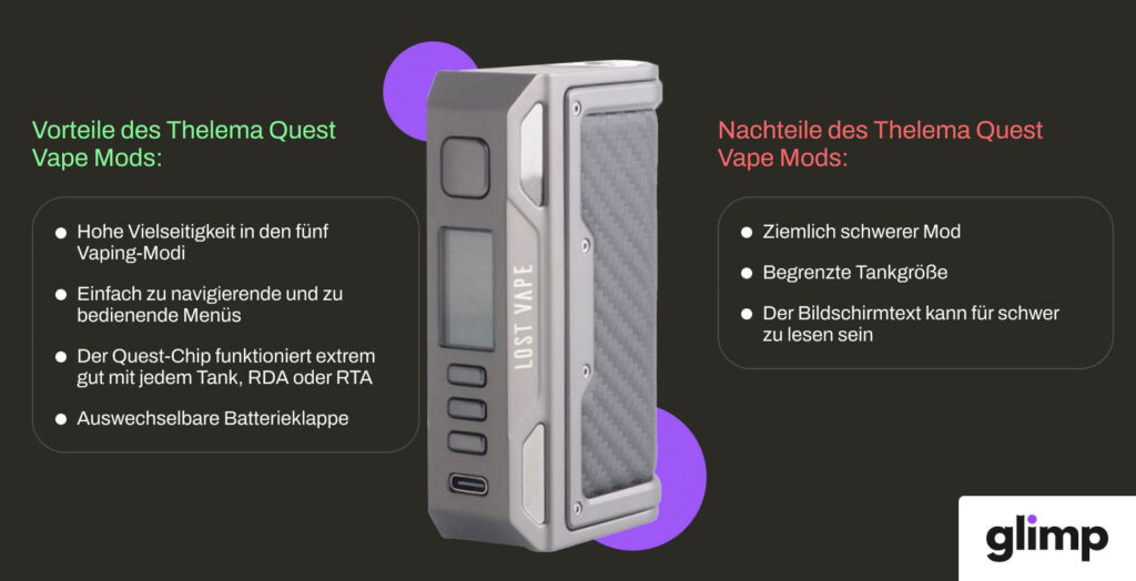 Thelema Quest Vape Mod