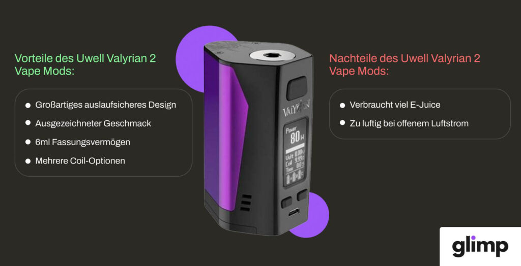 Uwell Valyrian 2 Vape Mod