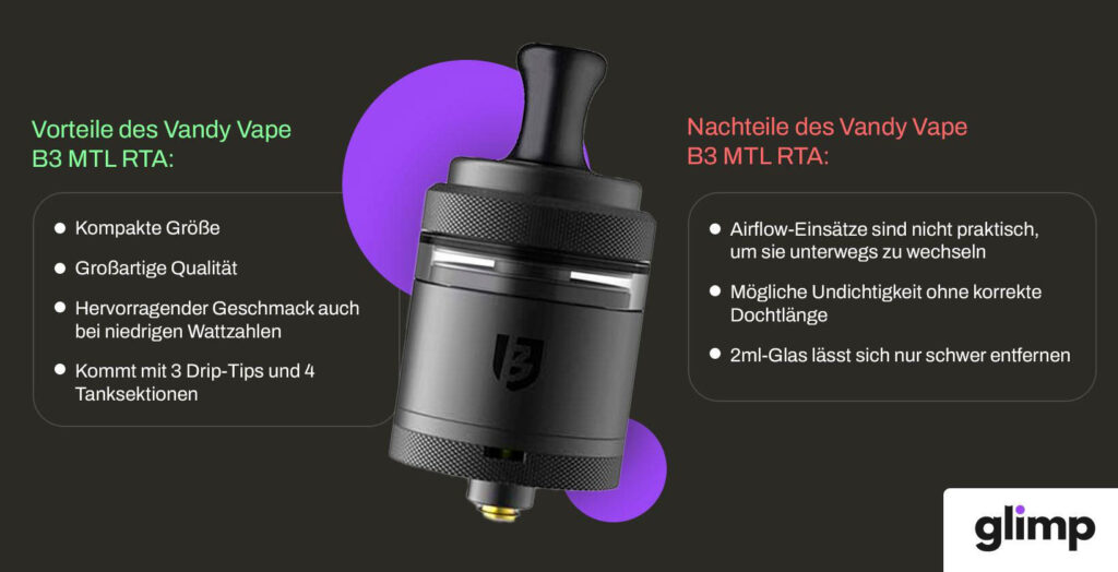 Vandy Vape B3 MTL RTA