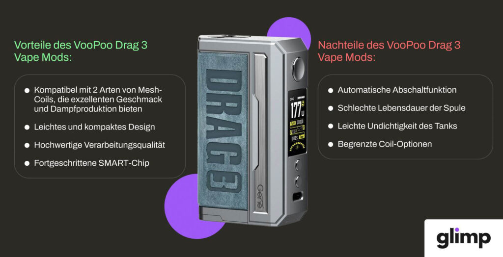 VooPoo Drag 3 Vape Mod