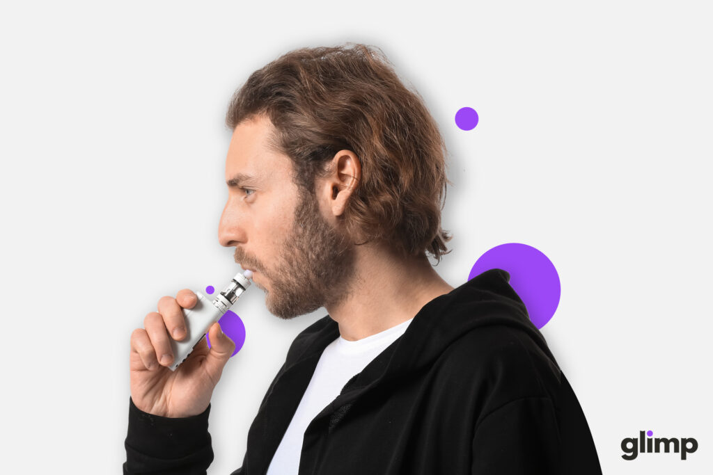 Man benutzt einen Verdampfer