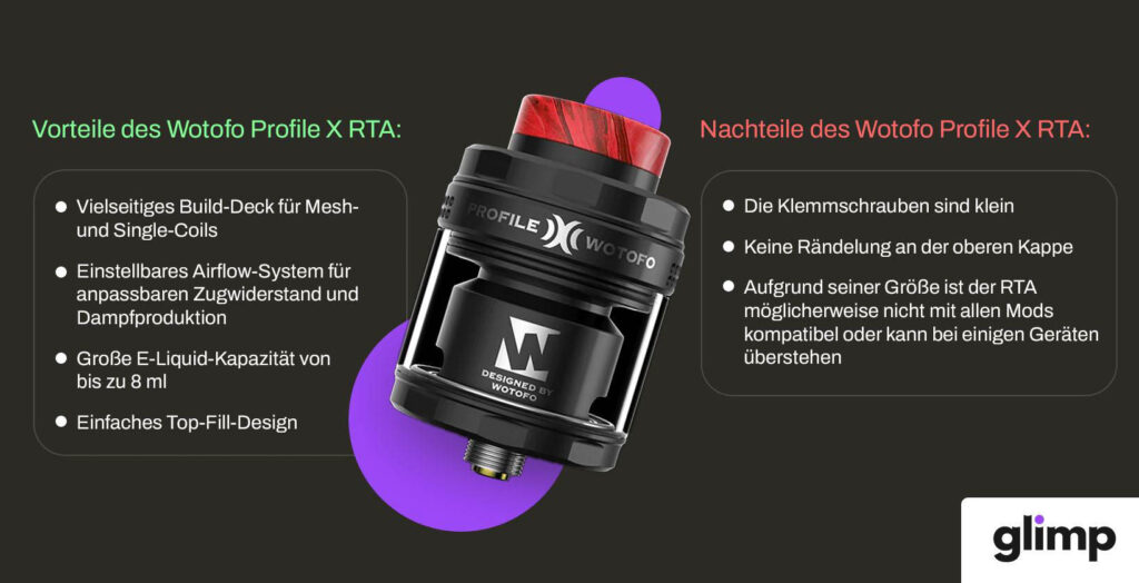 Wotofo Profile X RTA