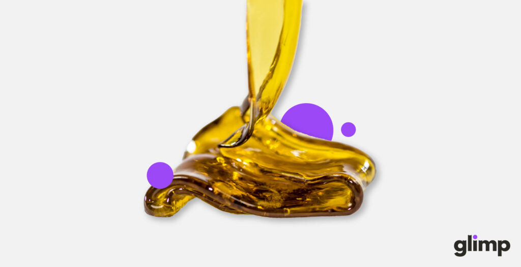 Shatter aus Cannabis für Dab-Pen