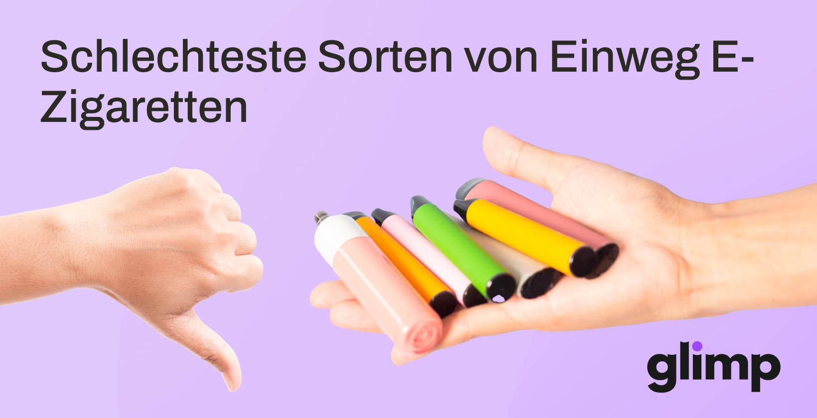 10 schlechteste Vape Sorten von Einweg E-Zigaretten