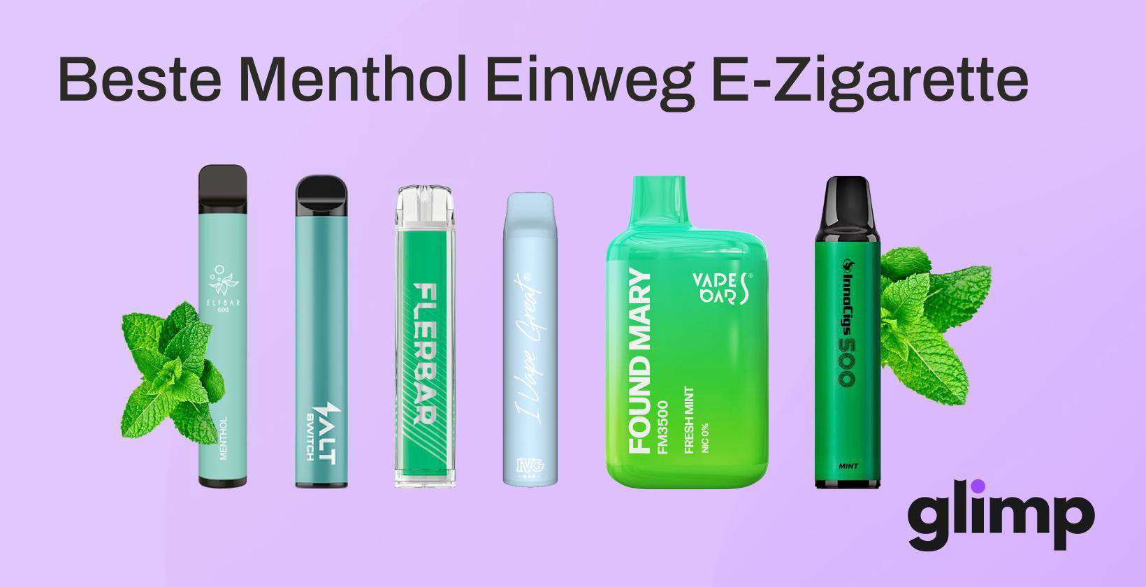 20 beste Einweg E-Zigaretten mit Minzgeschmack in 2025