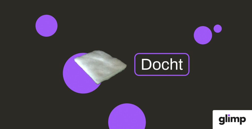 Der Docht einer Einweg E-Zigarette