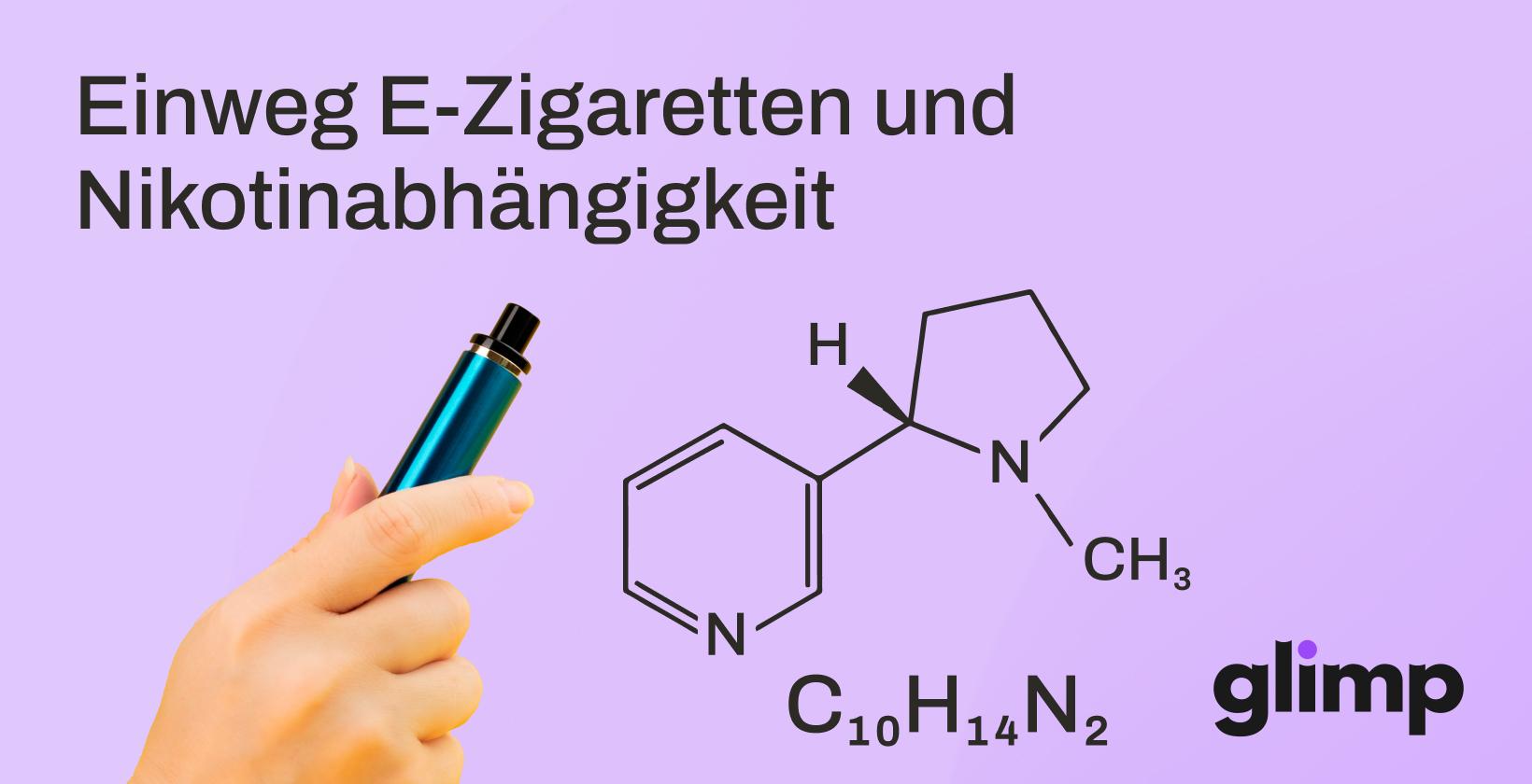 Einweg E-Zigaretten und Nikotinabhangigkeit