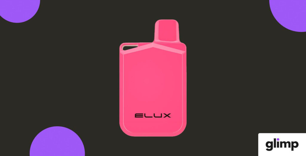 Elux Vape Koko 600 Raspberry Bubblegum Einweg E-Zigarette