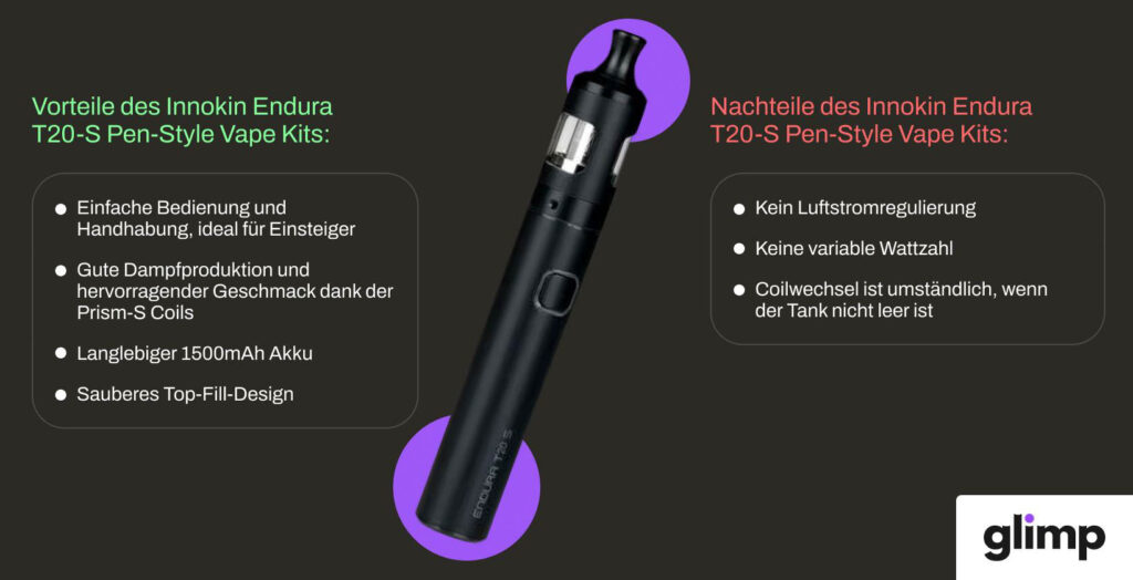 Innokin Endura T20-S Pen-Style Vape Kit