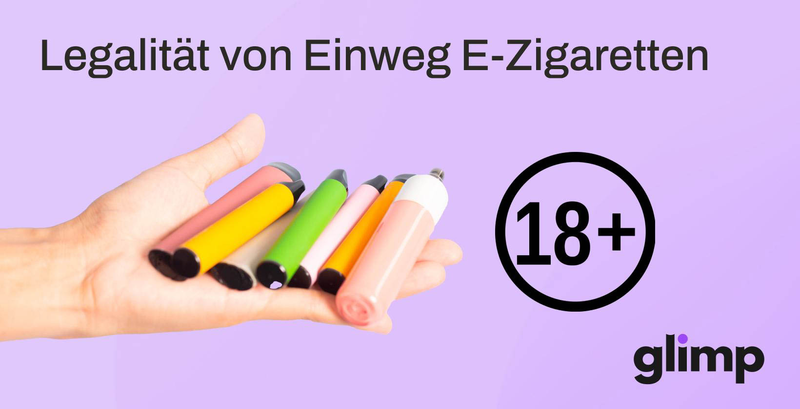 Legalität von Einweg E-Zigaretten: Alter, Verkauf und zulässiger Inhalt