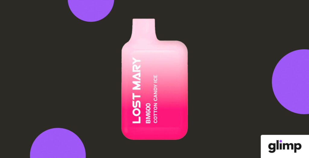 Lost Mary BM600 Cotton Candy Ice Einweg E-Zigarette