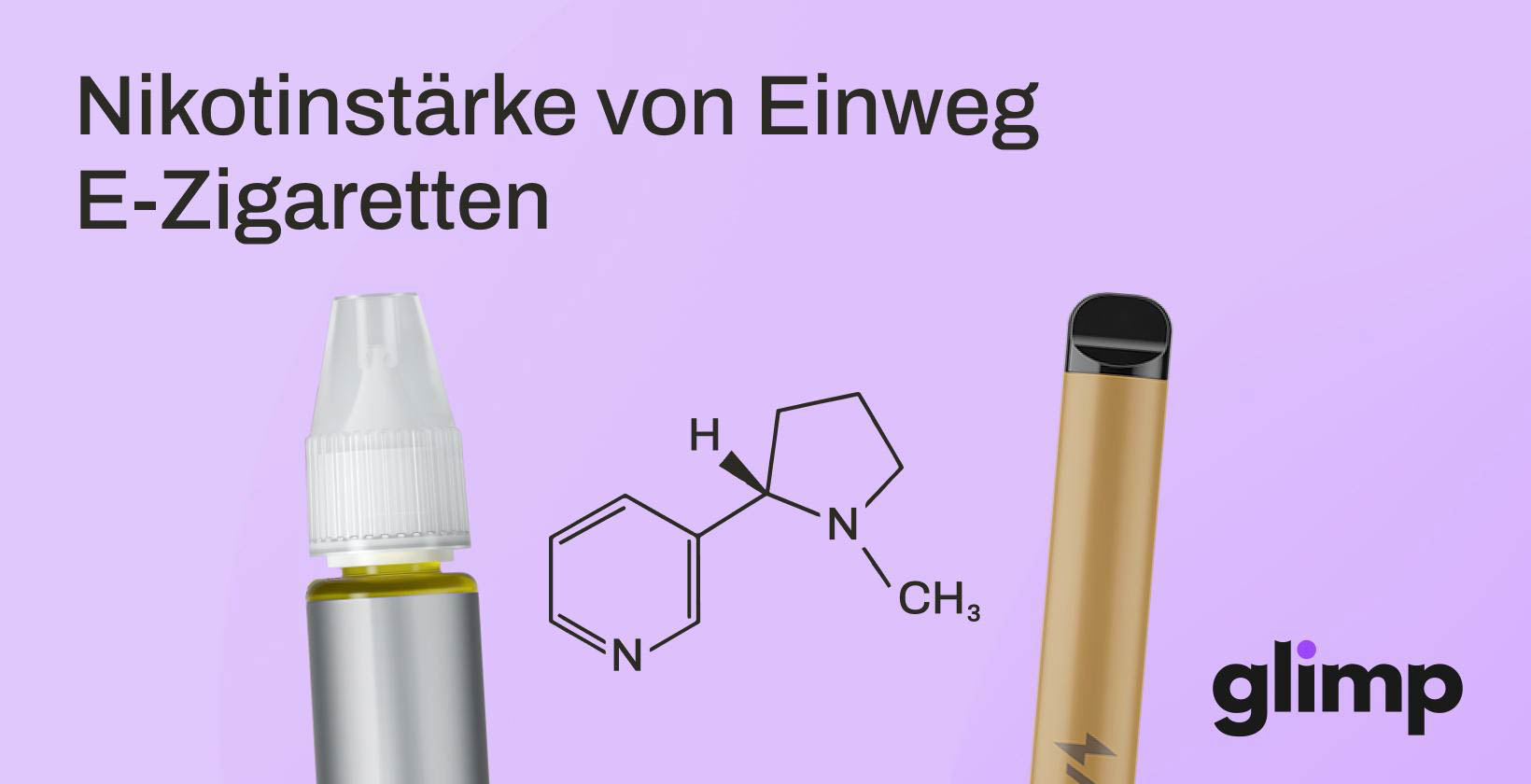 Nikotinstärke von Einweg E-Zigaretten