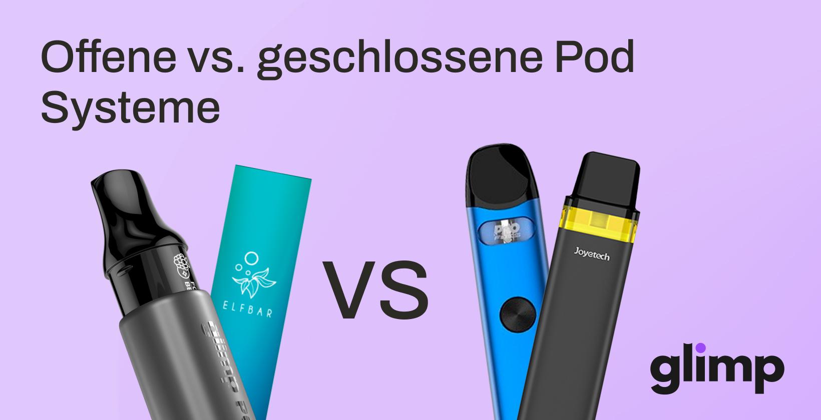 Offene vs. geschlossene Pod Systeme: Welches ist das Richtige für Sie?