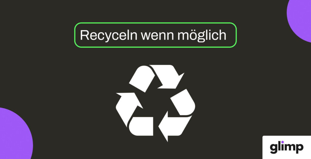 Recycling von Einweg E-Zigaretten