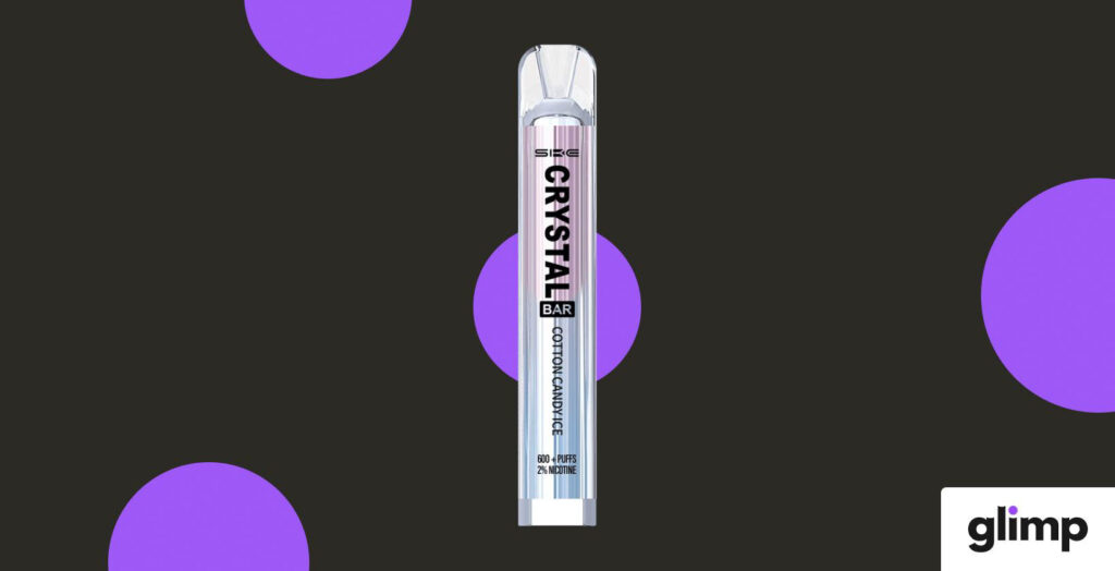 SKE Crystal Bar Cotton Candy Ice Einweg E-Zigarette