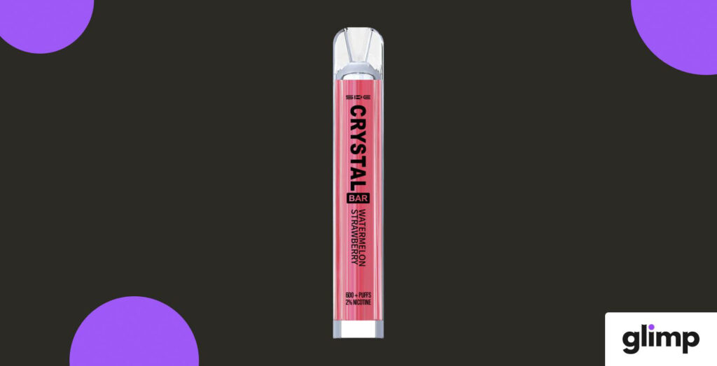 SKE Crystal Bar Watermelon Strawberry Bubblegum Einweg E-Zigarette