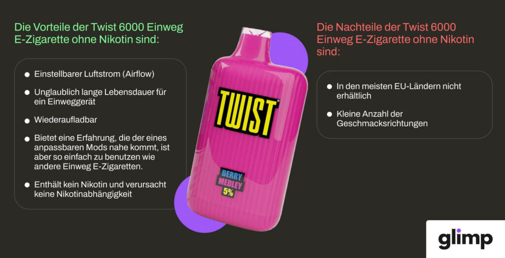 Twist 6000 ohne Nicotine