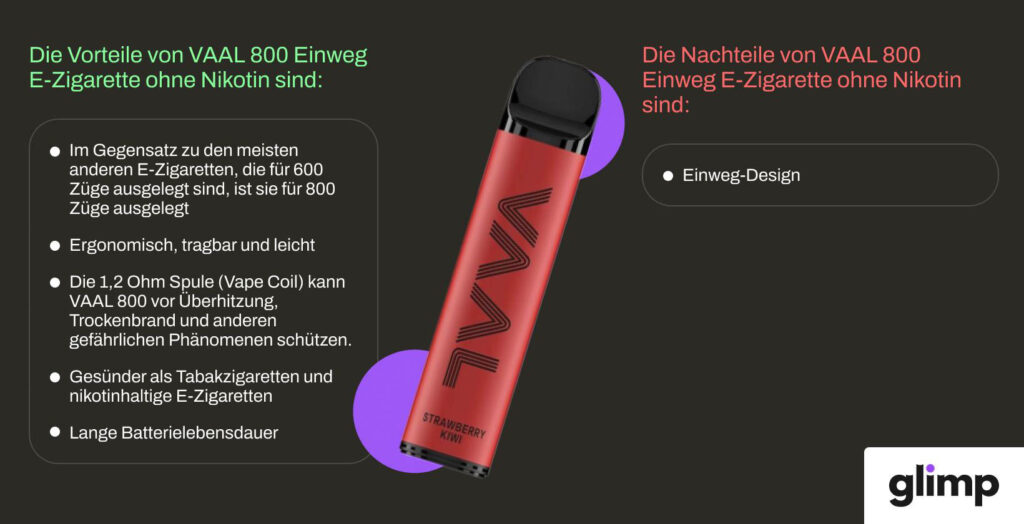 VAAL 800 Nikotinfrei